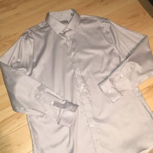 Michael Kors light gray dress shirt